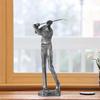 Elegant Golfspelare Skulptur för Heminredning