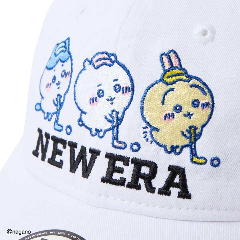 NEWERA GOLF 9TWENTY 920 Long Visor Chiikawa Golf Golf Adjustable Size [New Era] Cap, Design, Apparel, Goods, (JP, Alphabet, S, L, White)
