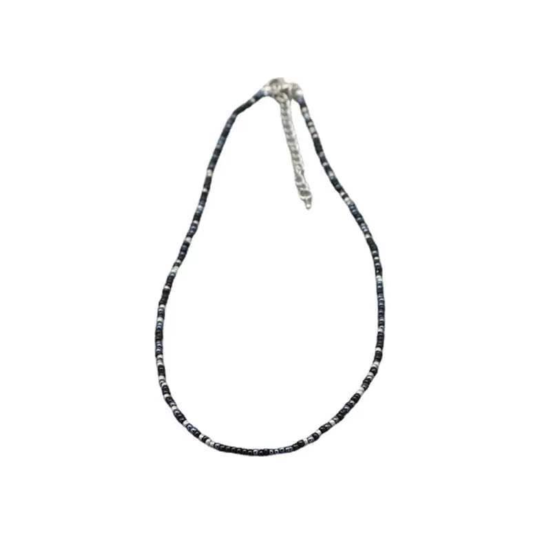 Korean Style Dopamine Color Beaded Necklace - Girly Bohemian Clavicle Chain