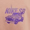 Nike SB Logo Letter Loose Short Sleeve Breathable T-Shirt Men tops Gray Clay-Yellow HJ0821-215