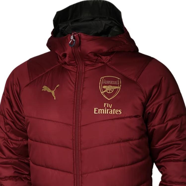 Puma Warm Breathable Comfortable Soft Cotton Jacket Men Jackets Red 753238-07