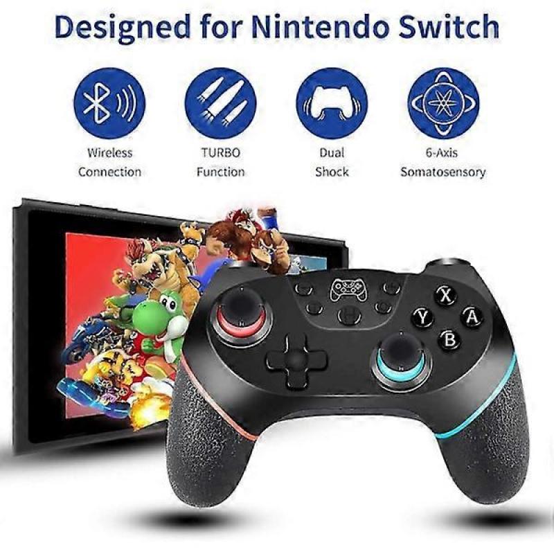 Switch Controller for Nintendo, Wireless Pro Controller for Nintendo Switch/Switch Lite, Remote Gamepad, Turbo and Double Vibration
