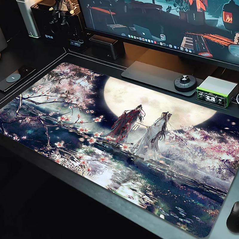 Mo Dao Zu Shi Color Mouse Pad Large Gaming Table Cushion Non-slip Laptop Tablet Big Mousepad XXL Mat Mini PC Playmat With Lock edge