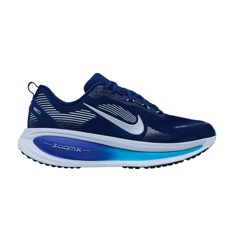 Nike Vomero 18 Blue Void Blue Lightning Bright Crimson Metallic Silver 41