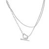 New 925 Silver necklace Personality Charm Simple Style Woman Pendant Choker Birthday Gift for Friends Exquisite Jewelry