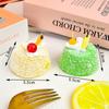 Slow Rebound PU Steamed Bun Squeeze Toy Fridge Magnet