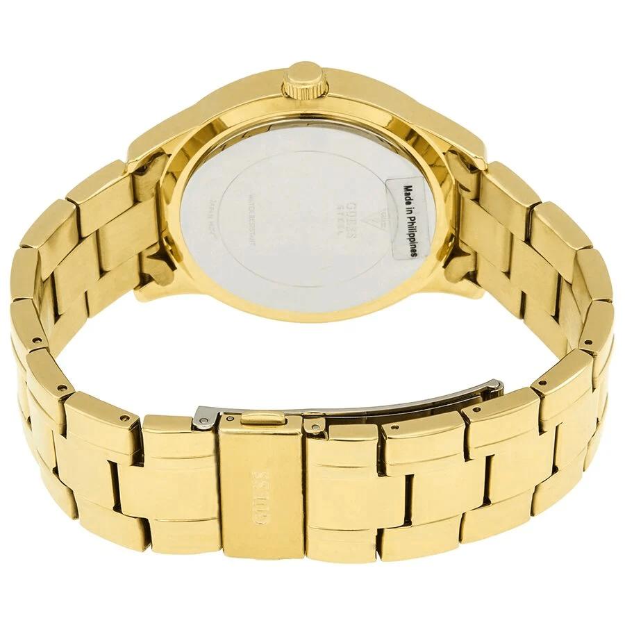 Guess Altın Üç İğneli Paslanmaz Çelik Kordonlu Kadın Kuvars Saati - W1097L2