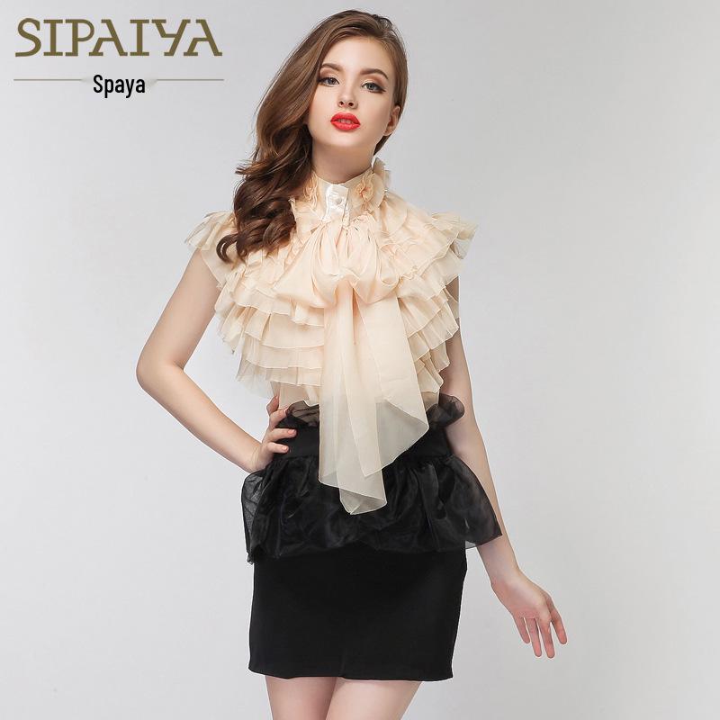 Women's Summer Sexy Sleeveless Chiffon Top