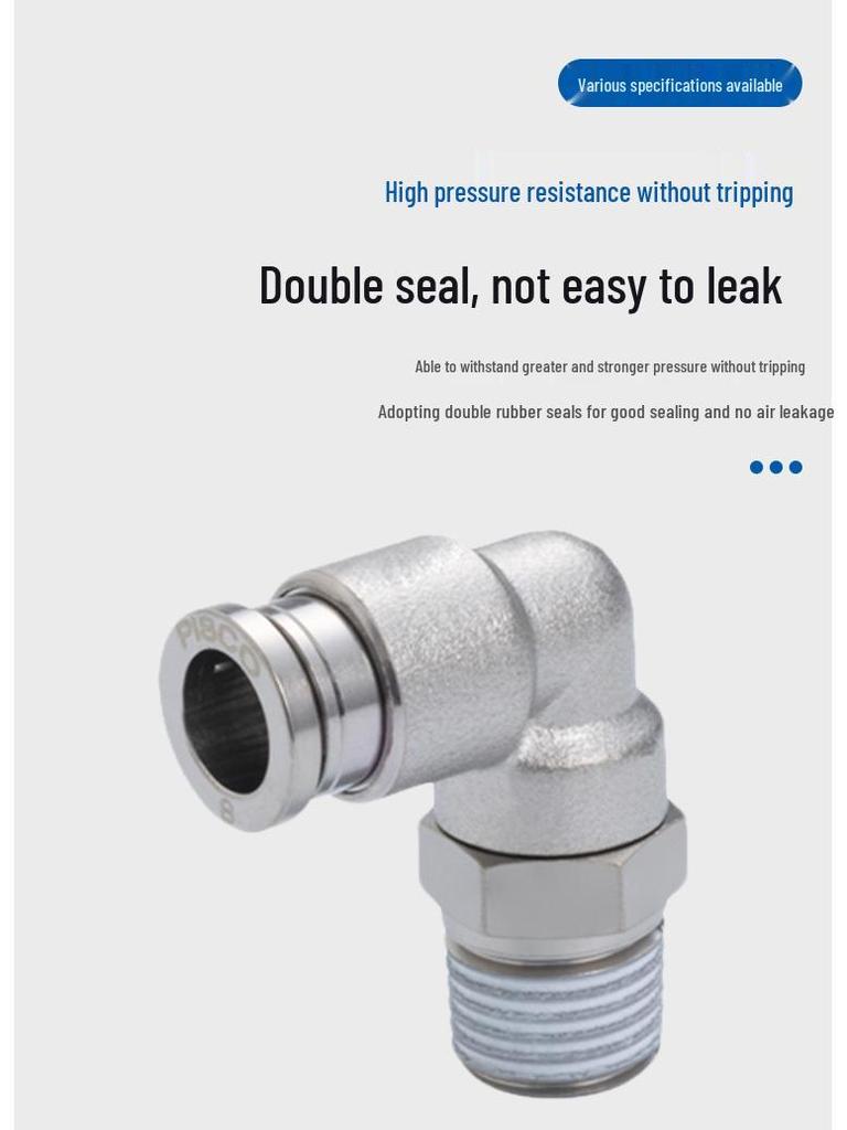 PISCO Japan Quick Couplings KC4/KOC6/KL6/KB6/KH6/KE6 Series Fittings