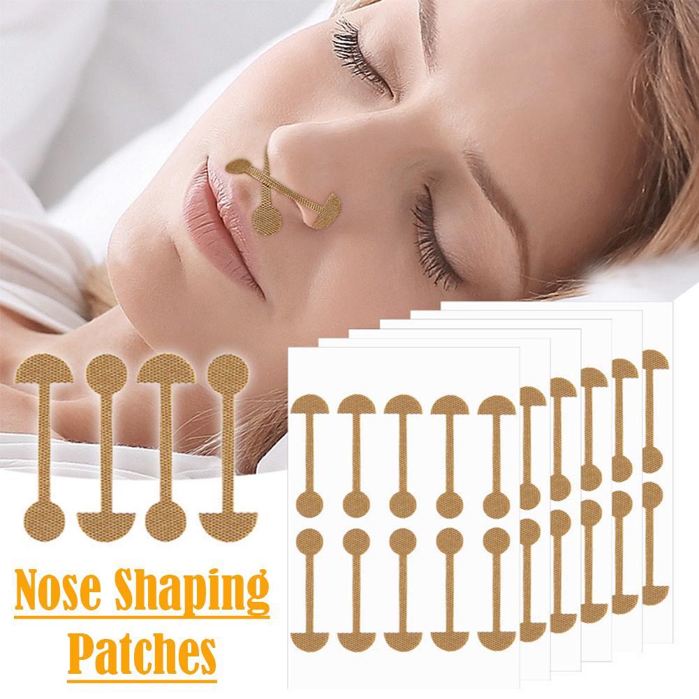 50/100Pcs Dumbbell Nose Wing Stickers Nasal Stickers Nasal Wing Patches Shrink the Nostrils To Tighten and Shape Them