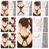 3Pcs Butterfly Bra Shoulder Straps Cross Lace Bra Straps Beauty Back Bra Straps  Lingerie Accessory