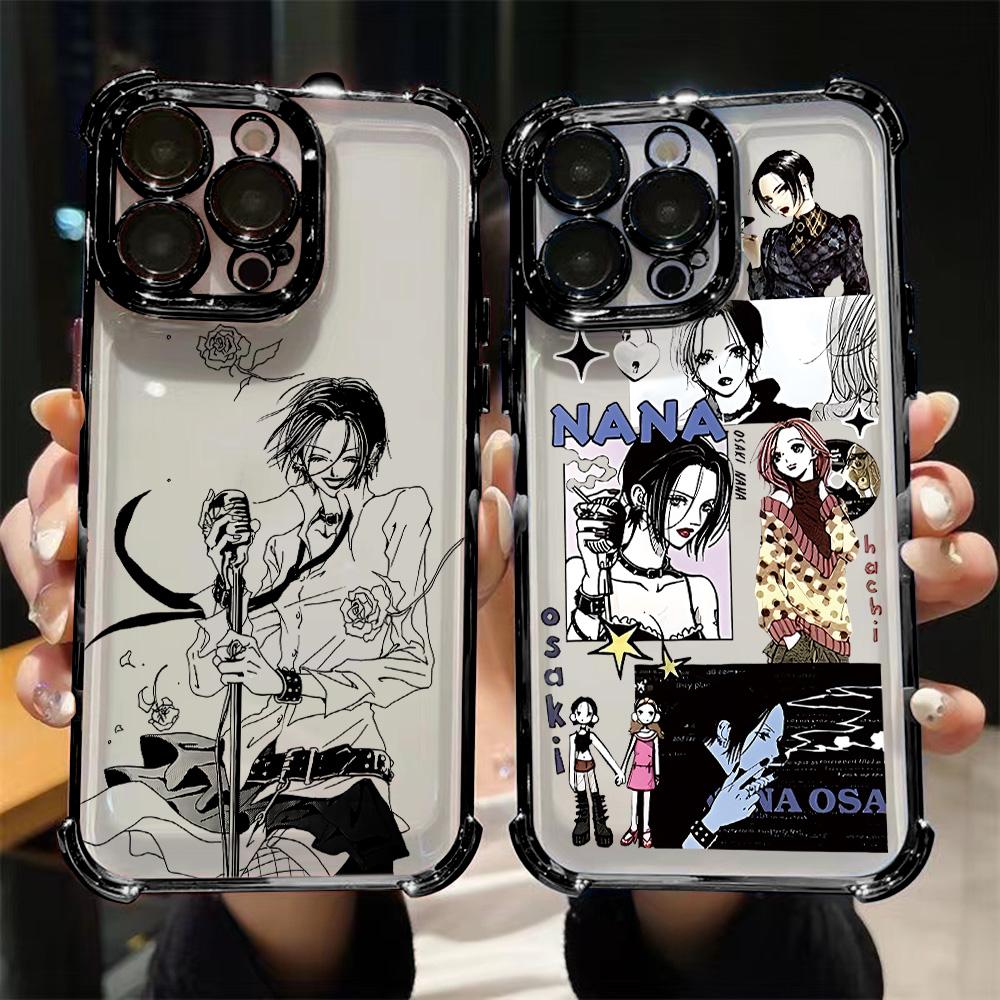 Cool Anime Nanas Hot Plating Phone Case For Samsung A36 A16 A06 A35 A55 A25 A26 A05s A15 A54 A34 A24 A14 A05 A13 A73 A53 4G 5G