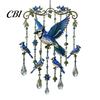 Fenster Hängende Windspiele Outdoor Vogelglocken, Dekorative Anhänger, Acryl Gartenornament Aufhängungen für Veranda Terrasse Dekorationen Natur inspiriert