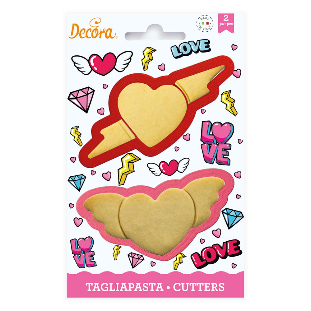 Love Cutters 2 Pcs Valentine's Day Molds