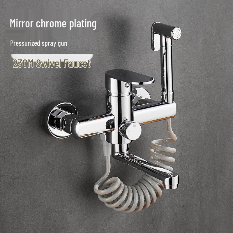 TLXT Hot/Cold Spray Gun Mop Pool Faucet