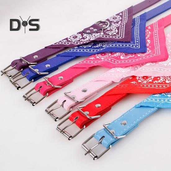 Ręcznik dla zwierząt domowych w stylu etnicznym, trójkątny szalik, regulowany kołnierz bandana dla szczeniąt, psów, kotów, akcesoriów dla zwierząt, prezent