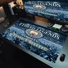 Manchester City Customized Name Mouse Pad Keyboard Mat Desktop Mouse Pad Nonslip Rubber Bottom Office Desk Accessory