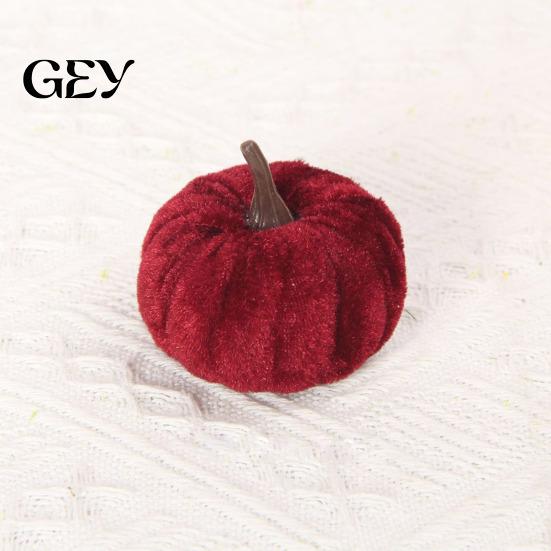 Rustic Autumn Home Decor 20 PCS Velvet Pumpkin Decorative Ornaments, Multi-Color Artificial Fall Harvest Pumpkins for Mantel Table Shelf, Farmhouse