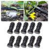 Pack of 10 16mm Pipe Barbed Caps Garden Hose Connectors Screw Connectors Plugs