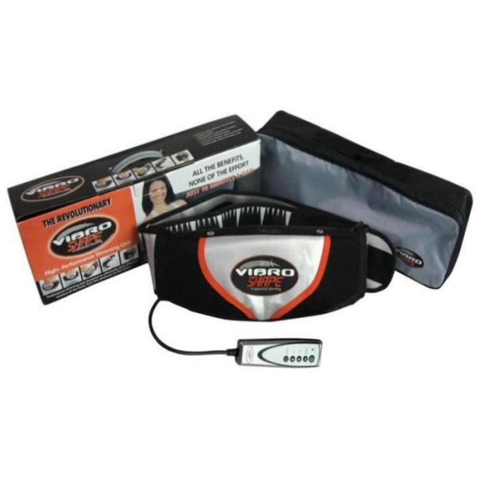 Ceinture Amincissante - Vibro Shape - Professionnelle - Vibrante - Chauffante - Multifonctions