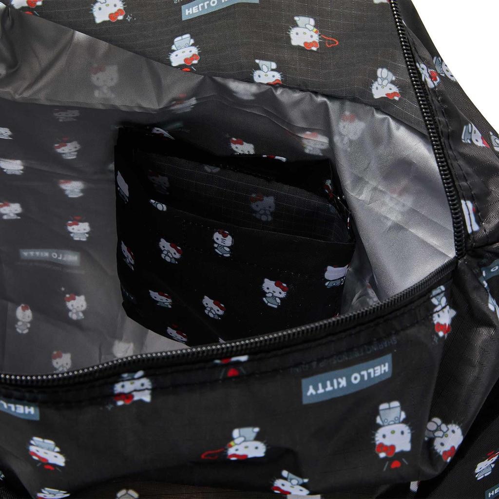 [Sifre] Foldable Cooler/Insulated Eco Bag, Sanrio Characters, ECO0416 SA13 Black Heart