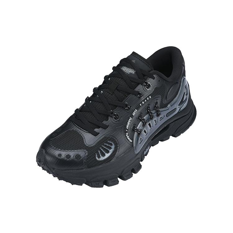 New LiNing Furious Rider ACE 2 Cushioning Anti Slip And Wear Resistant Low Top Sports Casual Shoes Men's Black AZGS027-4