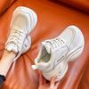 Inner Height Increase New Breathable Dad Shoes Platform Mesh Small Sports and Leisure Shoes