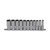 Socket Set, Twelve-point, Deep 10 Mm (3/8 ") 11 Pieces