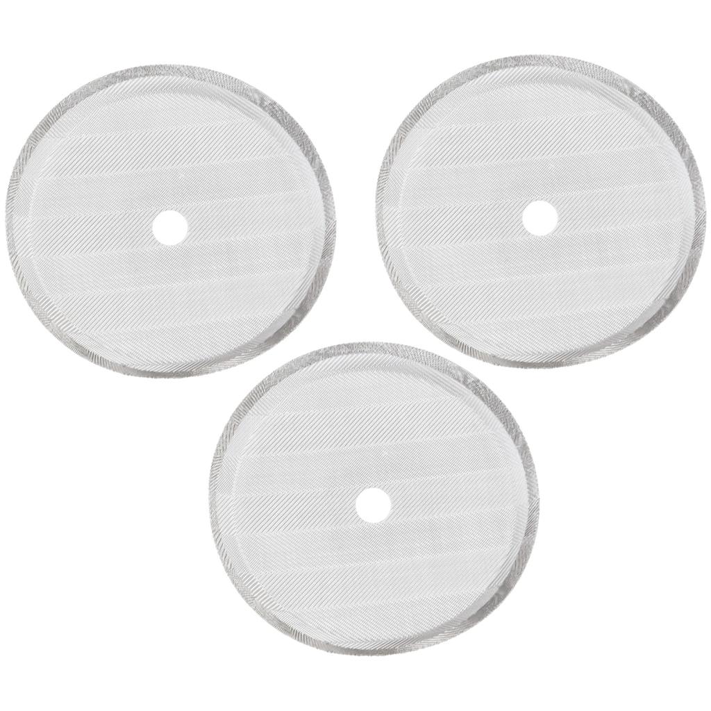 3PCS/set Coffee Press Filters Coffee Accessories For 1000ML 800ML 350ML Silvery