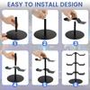 3 Tiers Universal Controller Stand Detachable Headset Holder Metal Controller Holder Stable Headphone Stand for Desk and Gamer