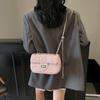 Summer Small Bag Women's New Trendy Versatile Chain Messenger Bag High-end Shoulder Small Square Bag