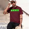 Lucky Period Table Funny Science Tshirt Unisex Summer Streetwear Grh T Shirts Camiseta Hombre 2026 New Model Shortsleeve Crewn