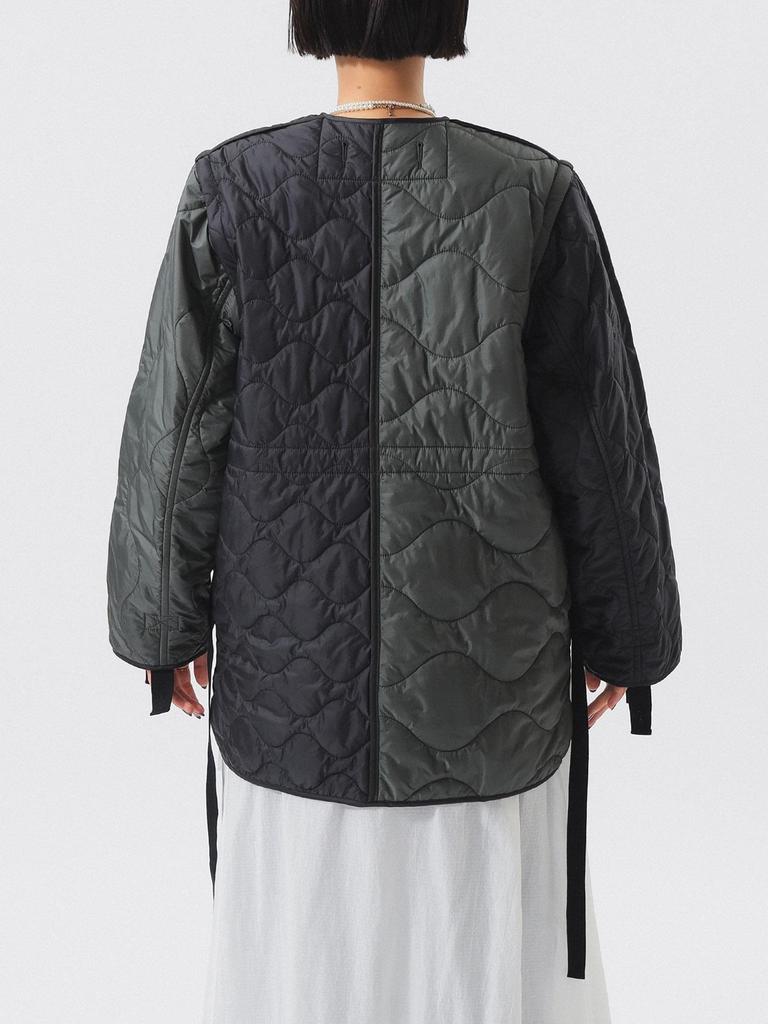 Beams Boy Crazy Detached Sleeve Liner Blouson, Women's, BLACK_CRZ 1