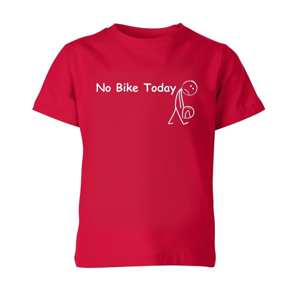 No Bike Today Bike Unisex Kids TShirt Funny Biker Quote Biker Dad Tee Gift Xmas S