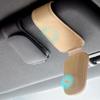 Magnetic Leather Car Sun Visor Glasses Holder