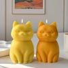 Premium Silicone Cats Candle Mold 3D Design Thermal Resistant 3D Candle Making Mold Ideal For Handmade Gifts