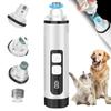 Dog Nail Trimmers Quiet Electric Pet Dog Nail Clippers Nail Clipper With Led Lights Nail Grinder High Speed Nail File Electric Clippers For Grooming S
