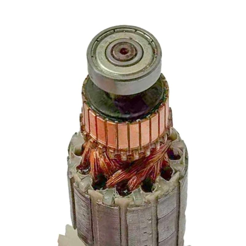 Copper Construction 10mm Electric Drill Rotor Engineered for Longevity Includes 6 Teeth and 608 626 Bearings for Power Tool