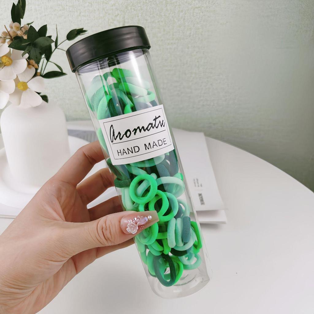 Large, high-elasticity hair ties for girls: gentle on hair, perfect for high ponytails, durable and ideal for students.