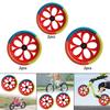 2 Pieces Balance Bike Replacement Wheel Solid Airless Tires Accessories Wheels