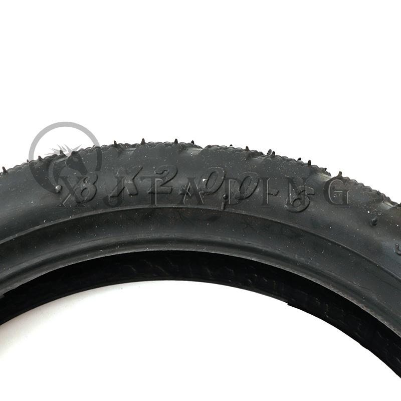8 Inch 8x2.00-6 Thickening and Wear Resistance Vacuum Tire for Pocket Bike MINI Bike Electric Scooter Parts