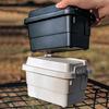 Outdoor Camping Mini Storage Box Nonslip Sundry Box Desktop Container Case