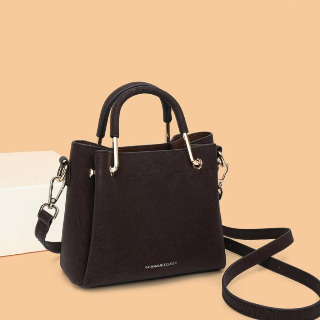 Handbag Women Milled fabric Detachable Shoulder Strap Daily Commute