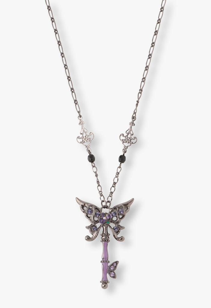 Butterfly Key Motif Necklace SAMN199560XV [Anna Sui]