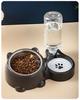Non Slip Food Water Double Layer Raised Feeding Bowl No Spill Design for Cat Puppy Household Daily Pet Supplies