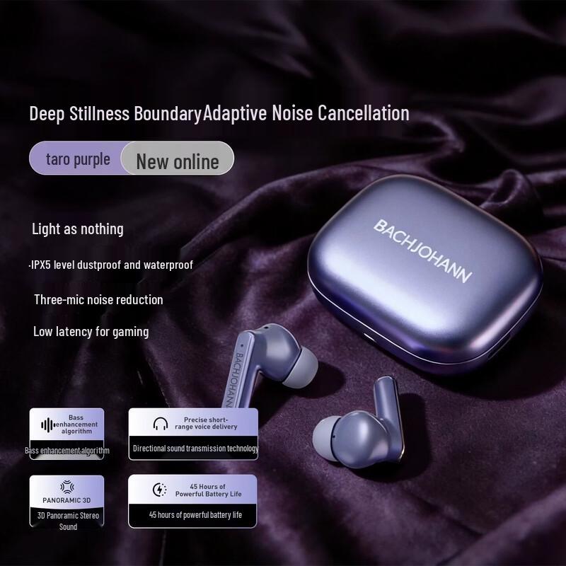 Bach Johann T10ANC Wireless Gaming Earbuds