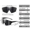 Large Lens Sports Bike Sunglasses UV400 Windproof Cycling Mtb Eyewear Fashion Brand Men Women Bicycle Driving FishingGlasses