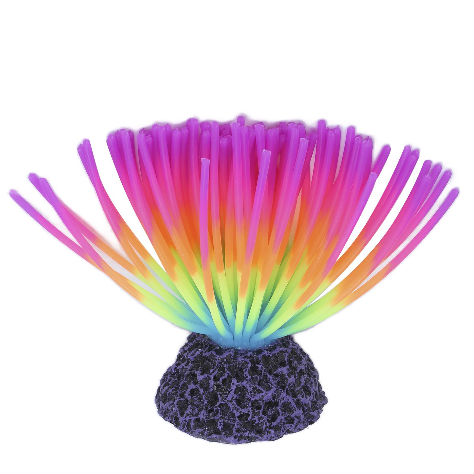

Aquarium Silicone Simulation Coral Fish Landscaping Decoration Fake Water Plants