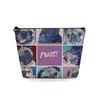Women Dog Print Cosmetic Bag Toiletries Organize Travel Storage Case 6733 KTB
