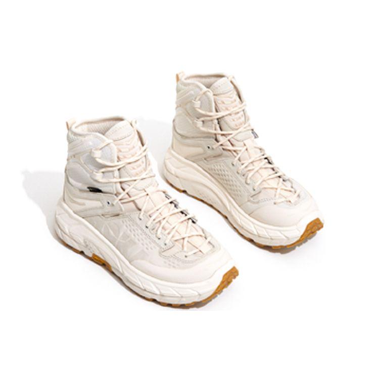 HOKA Tor Ultra High GORE-TEX Eggnog Gum Unisex Sneakers Cream 1129958-EGGM